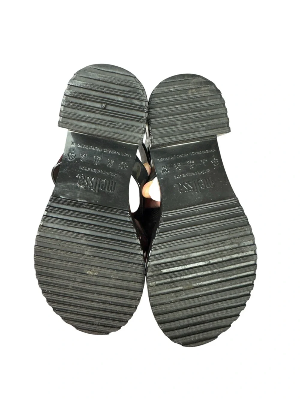 Mini Melissa Mel Flox High Slingback kids Sandal sz 2